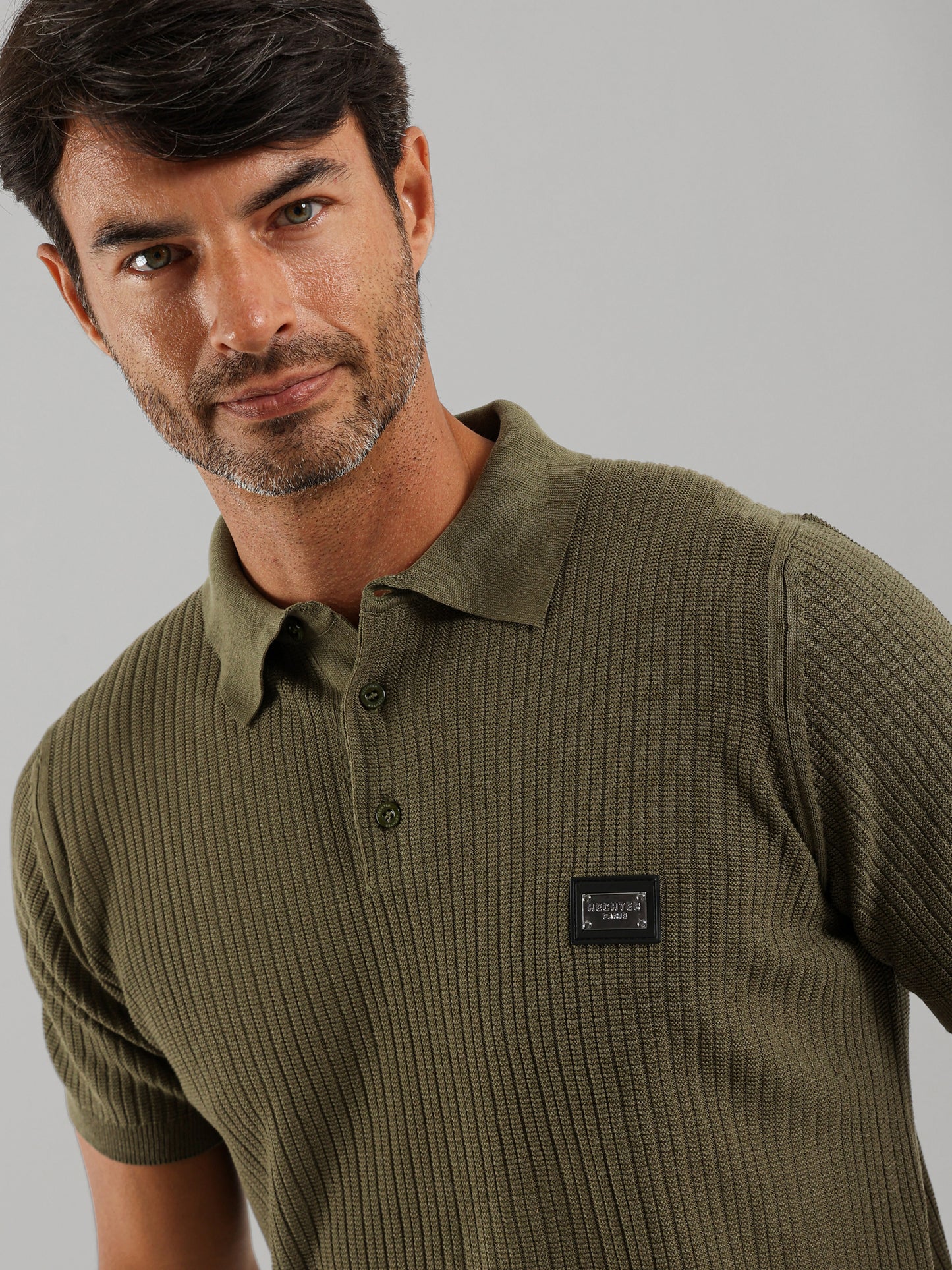 Classic Knit Polo Shirt