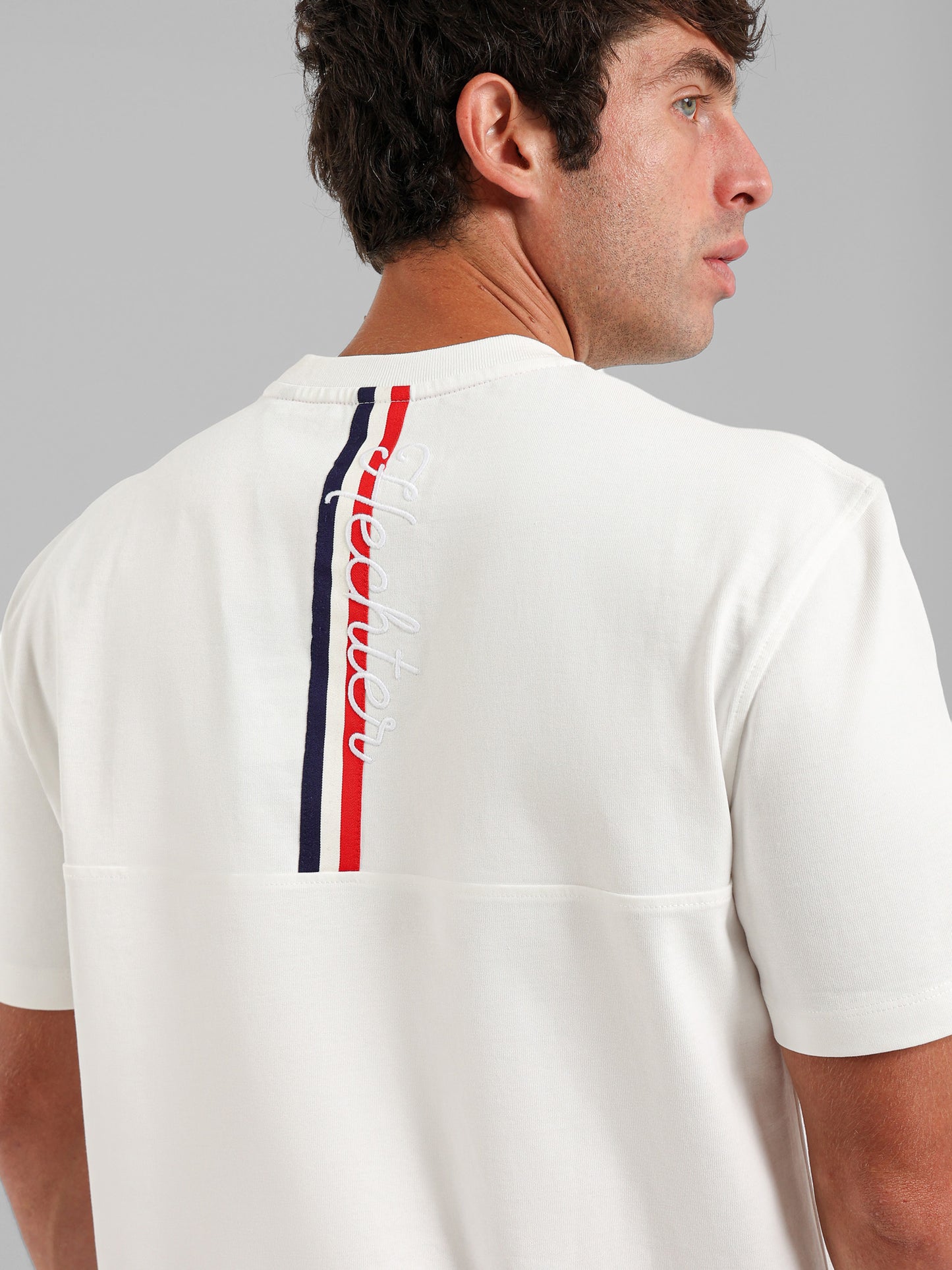 Signature Stripe Back T-Shirt