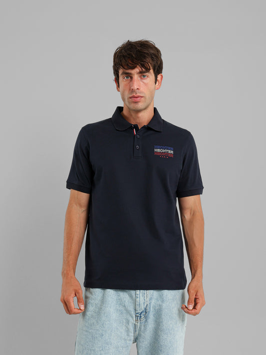 Button Placket Polo Shirt