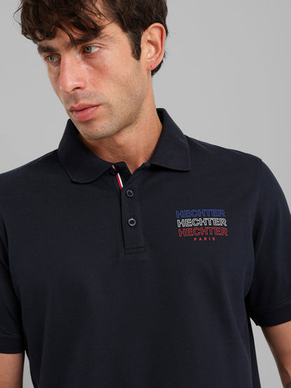 Button Placket Polo Shirt