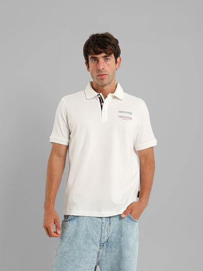 Button Placket Polo Shirt