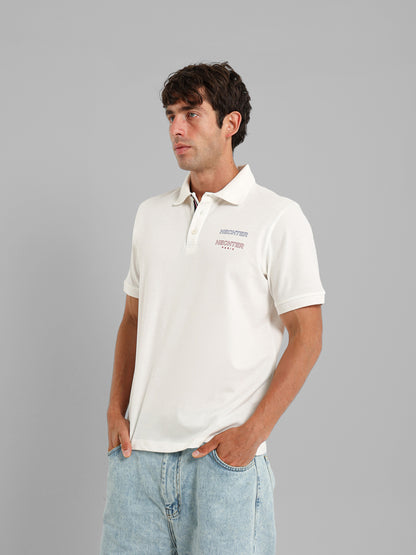 Button Placket Polo Shirt