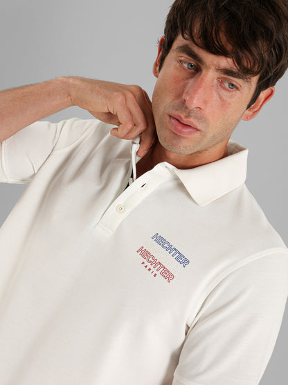 Button Placket Polo Shirt
