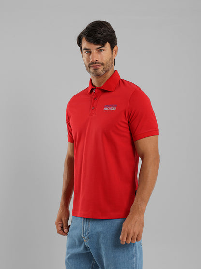 Button Placket Polo Shirt