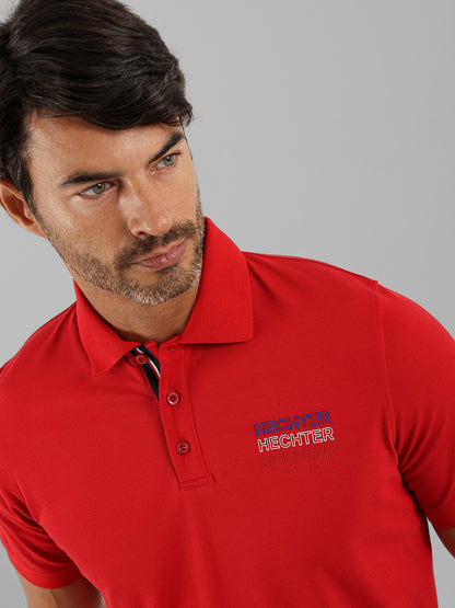 Button Placket Polo Shirt
