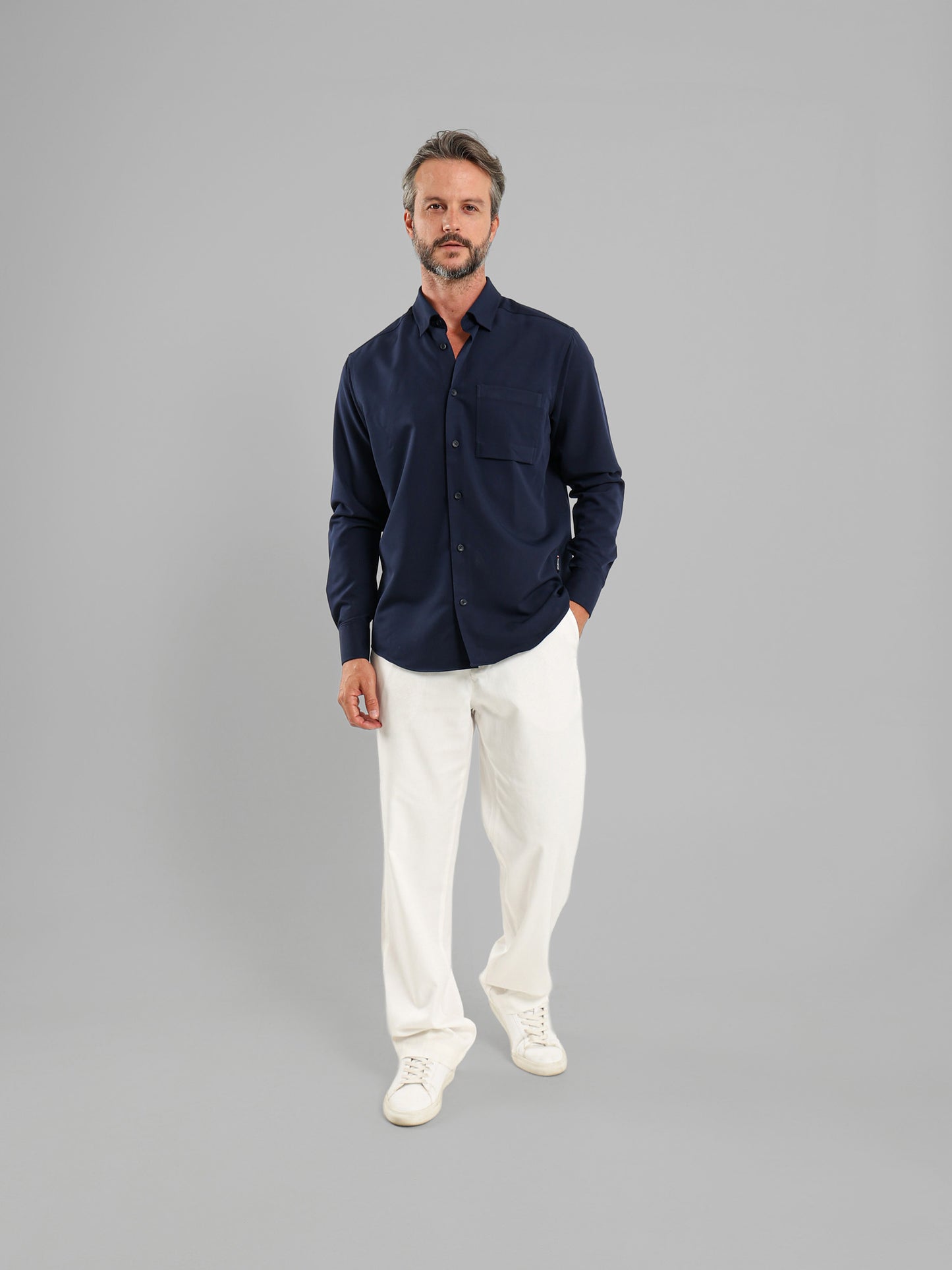 Kent Collar Shirt With Pockets