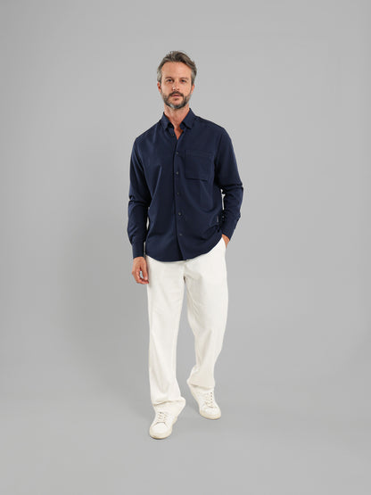Kent Collar Shirt With Pockets
