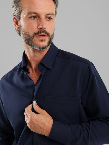 Kent Collar Shirt With Pockets