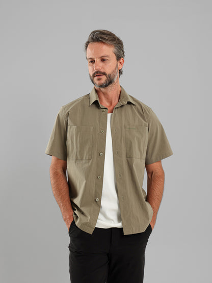 Kent Collar Short-Sleeve Shirt