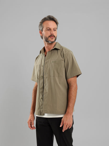 Kent Collar Short-Sleeve Shirt