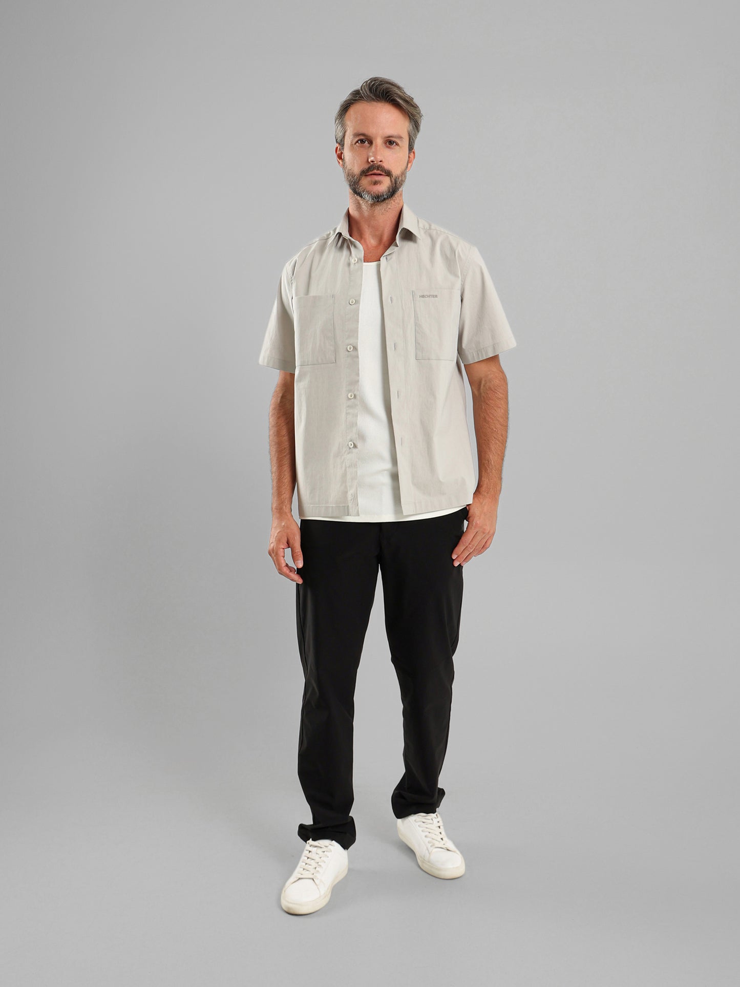 Kent Collar Short-Sleeve Shirt