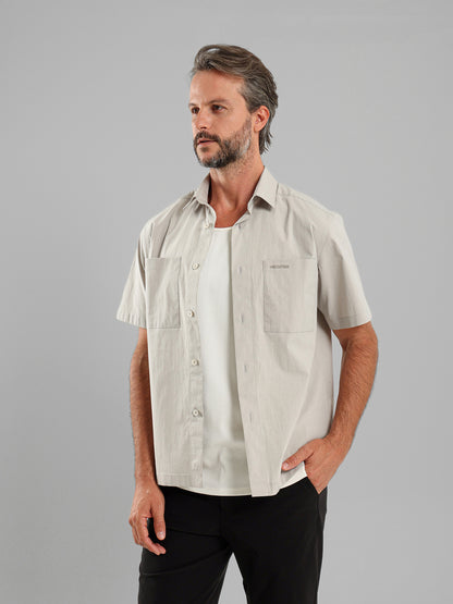 Kent Collar Short-Sleeve Shirt