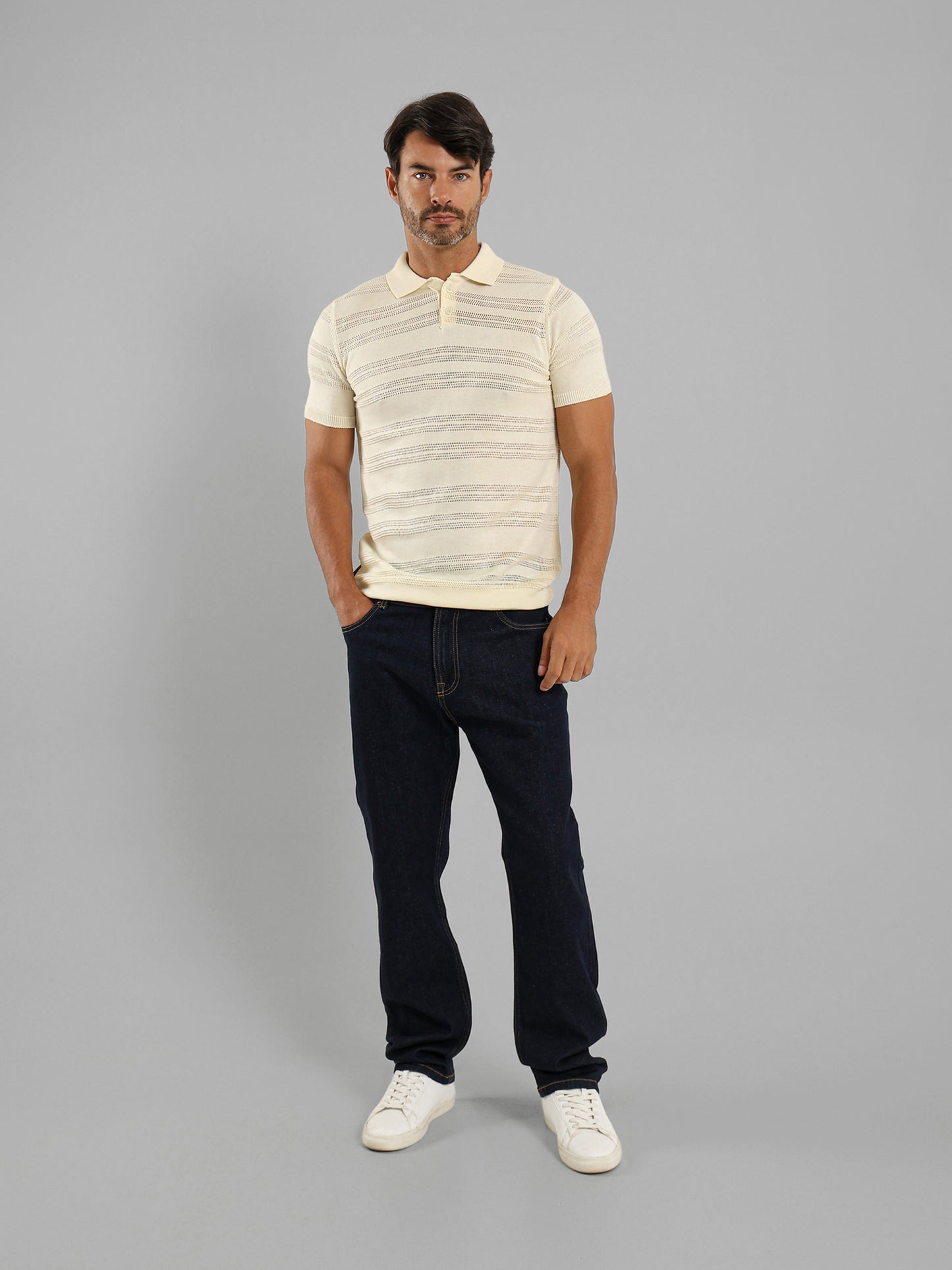 Knitted Polo Shirt