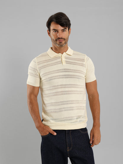 Knitted Polo Shirt