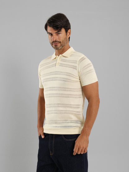 Knitted Polo Shirt