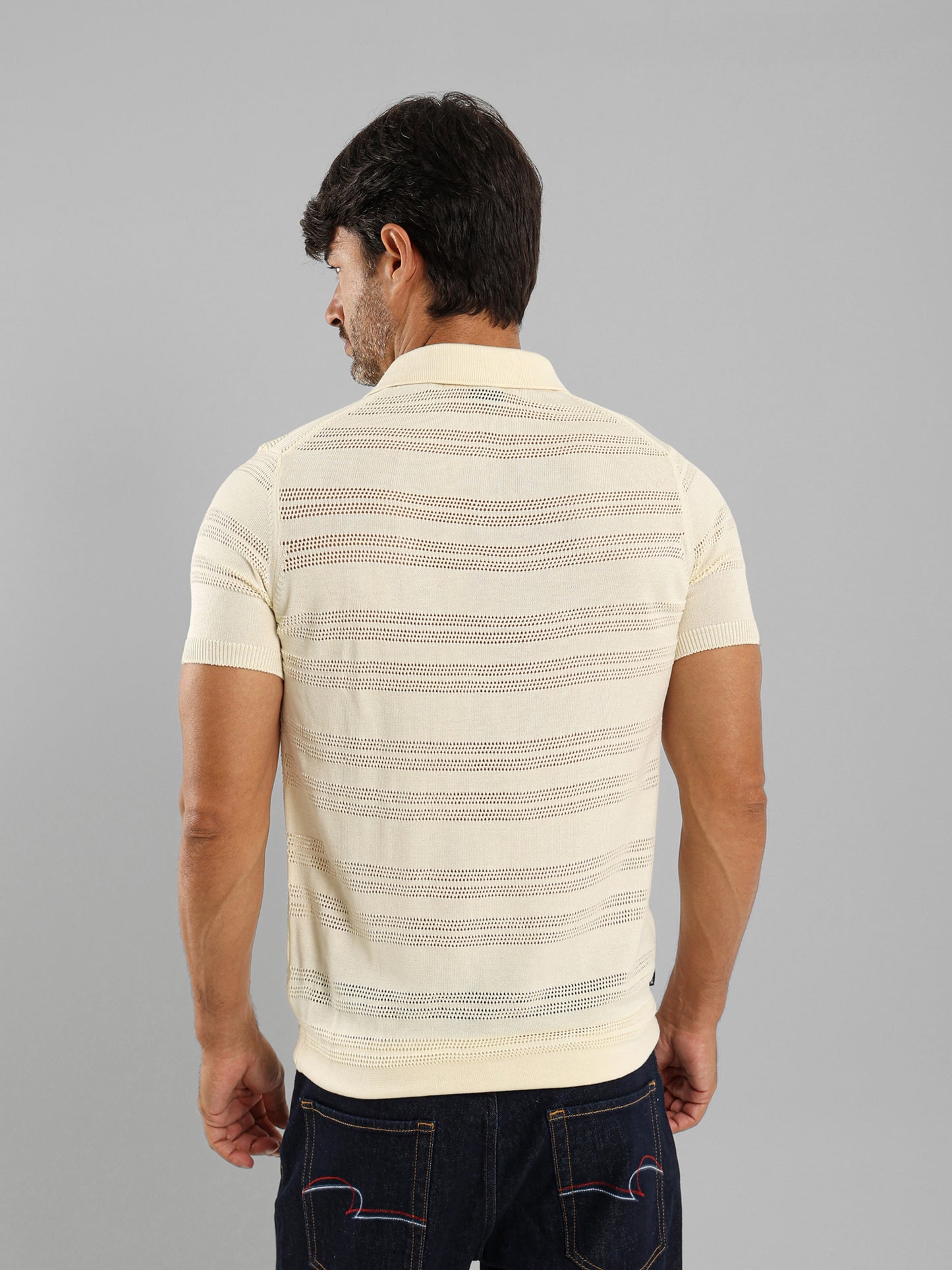 Knitted Polo Shirt