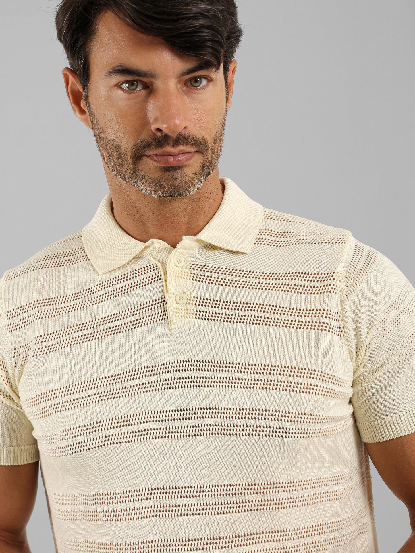 Knitted Polo Shirt