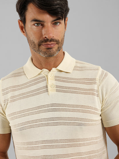 Knitted Polo Shirt