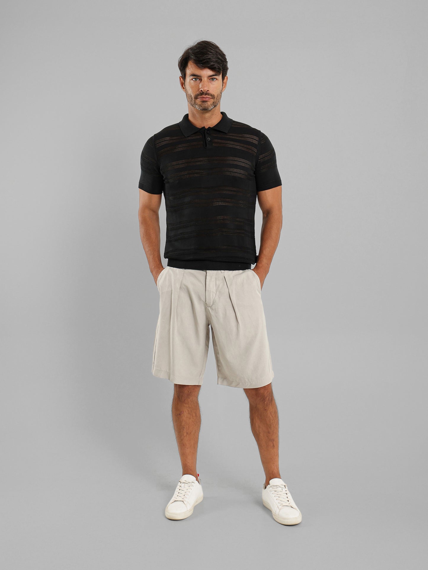 Pleated Shorts