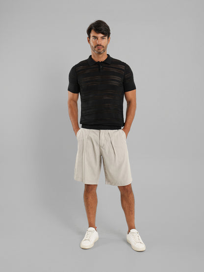 Knitted Polo Shirt