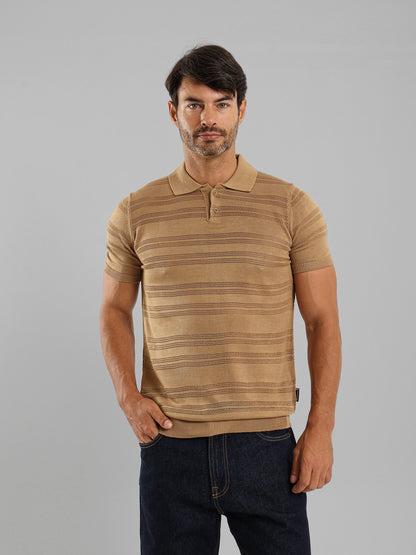 Knitted Polo Shirt