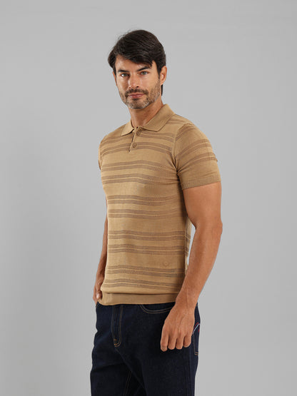 Knitted Polo Shirt