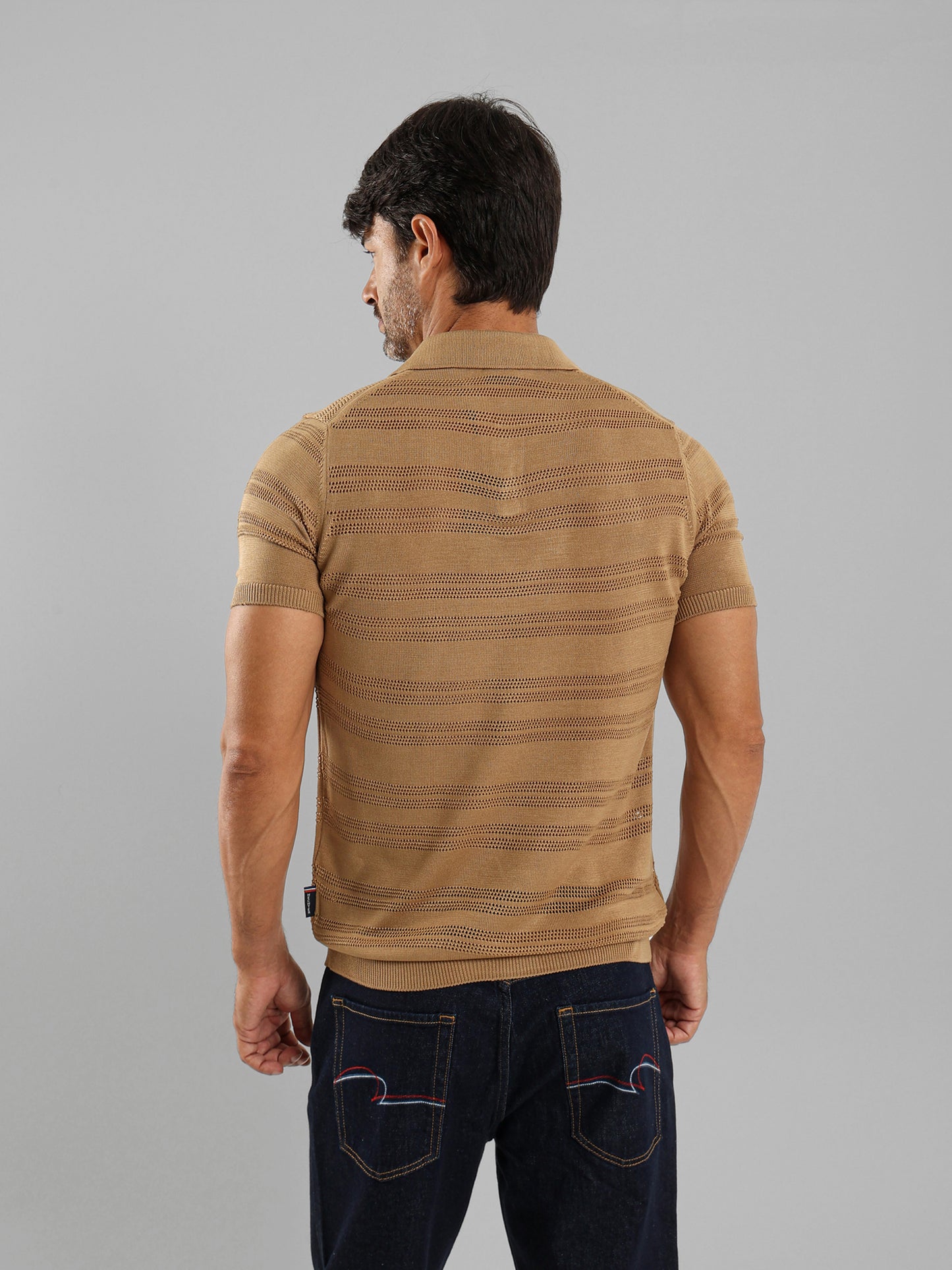 Knitted Polo Shirt
