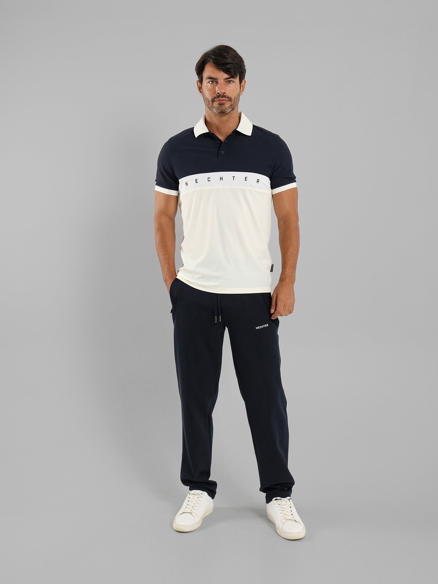 Button Placket Polo Shirt