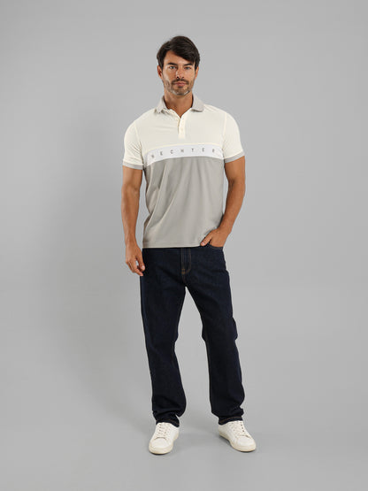 Button Placket Polo Shirt