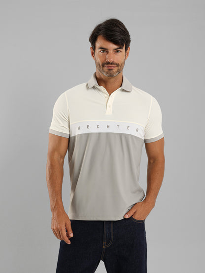 Button Placket Polo Shirt