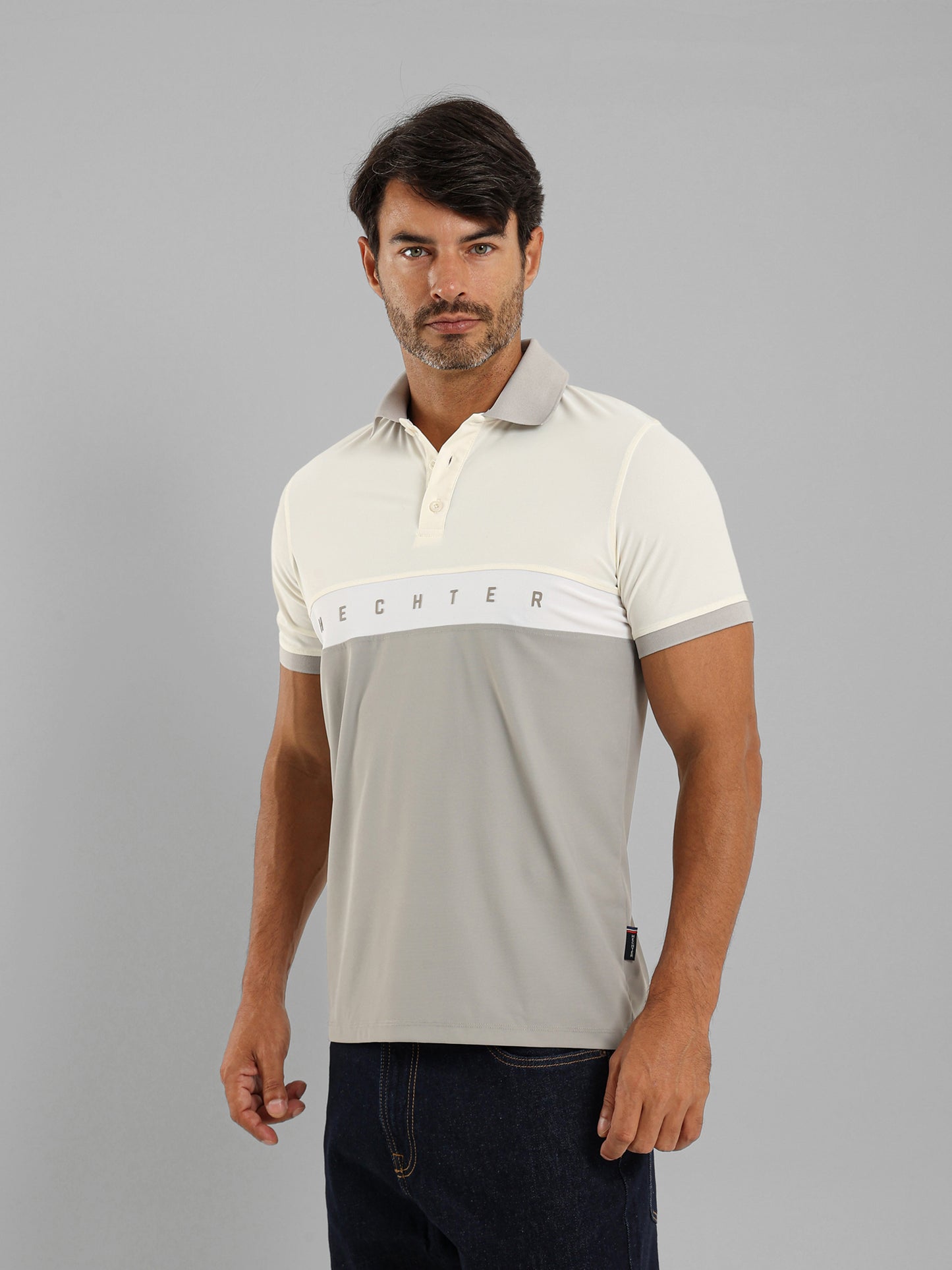 Button Placket Polo Shirt
