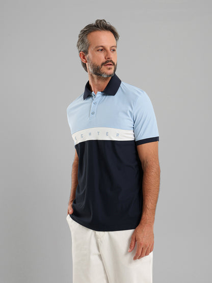 Button Placket Polo Shirt
