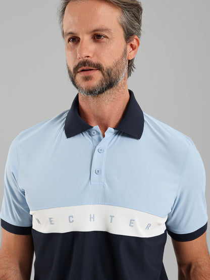 Button Placket Polo Shirt