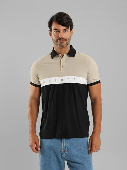 Button Placket Polo Shirt