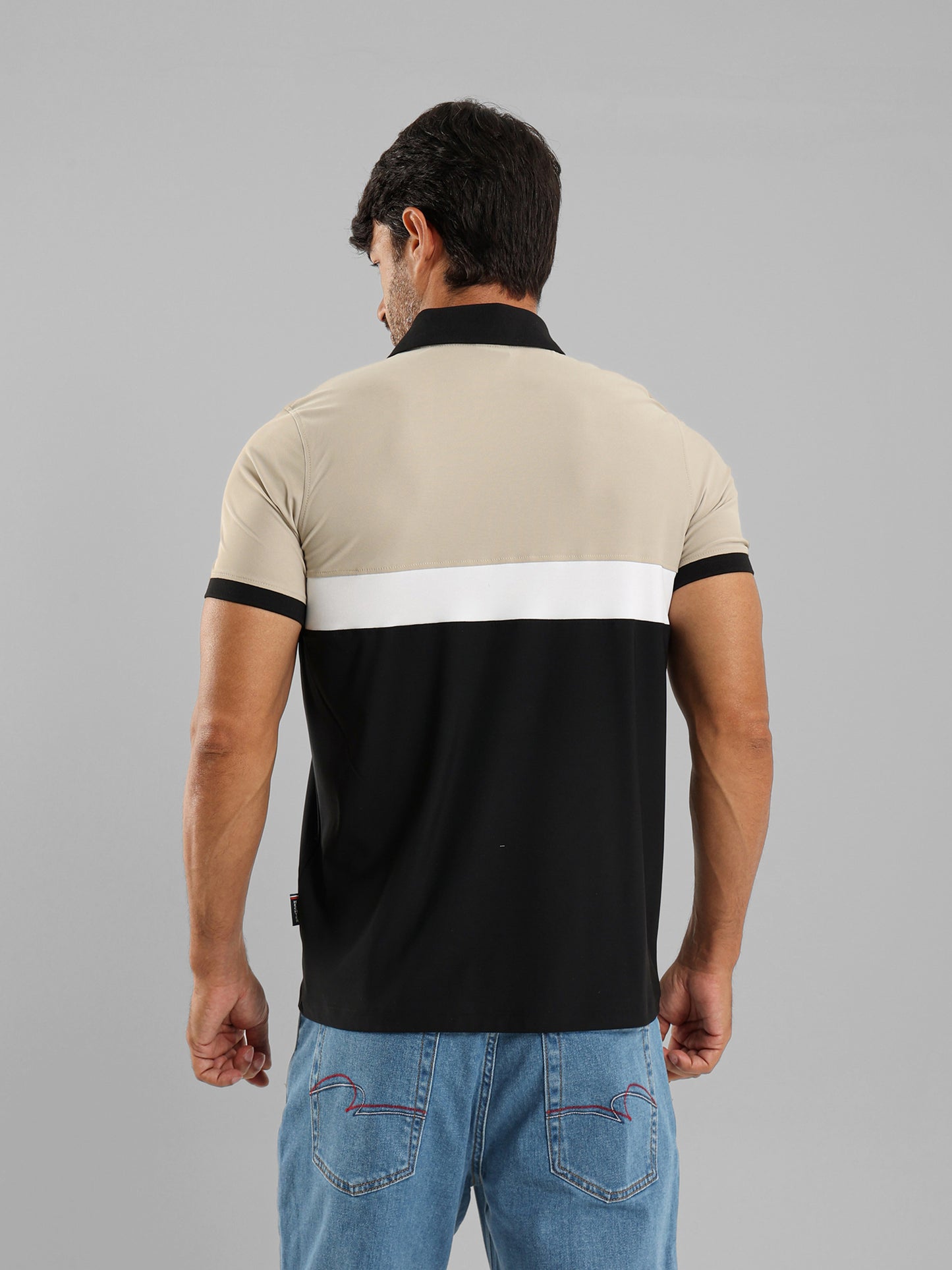 Button Placket Polo Shirt