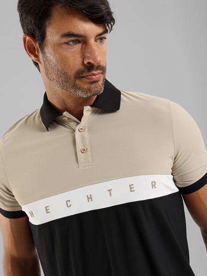 Button Placket Polo Shirt