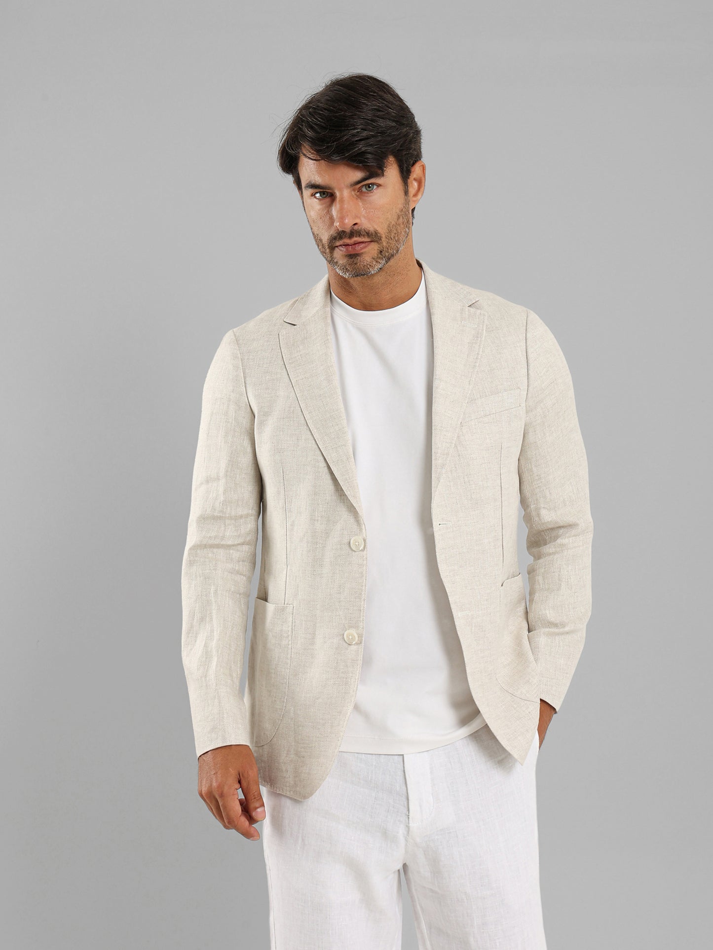 Patch Pocket Half-Lined Blazer