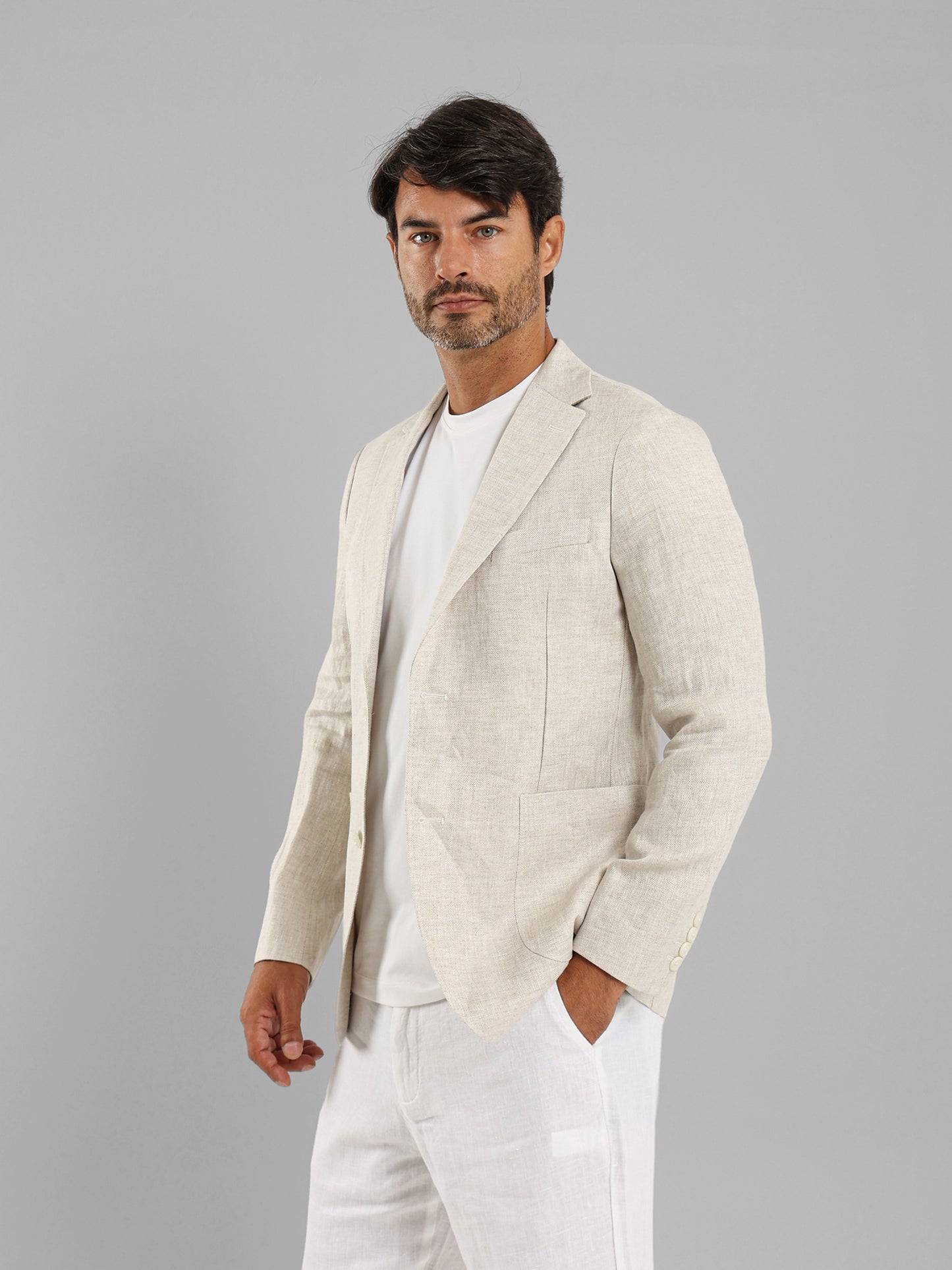 Patch Pocket Half-Lined Blazer