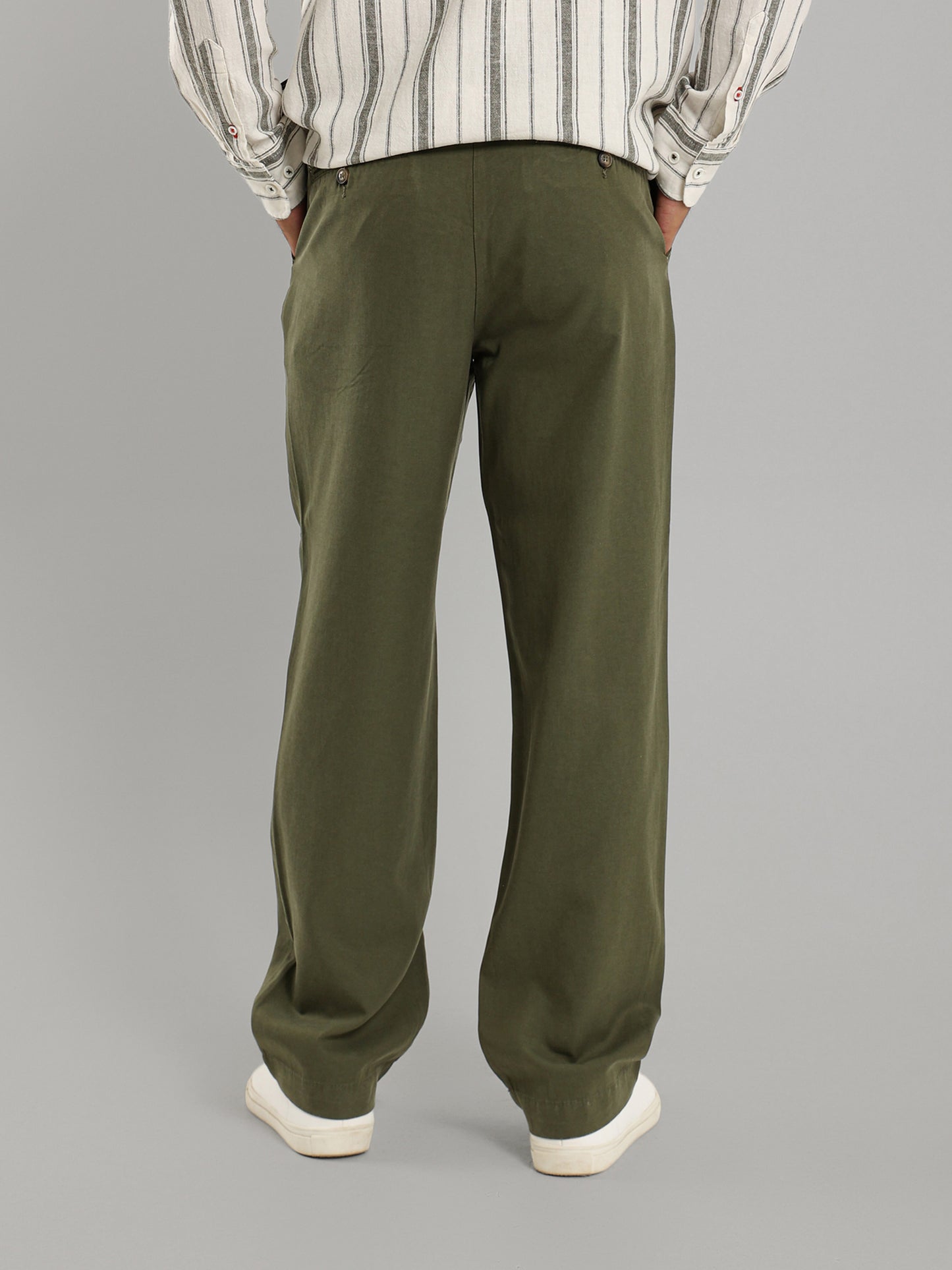 Pleated Pants