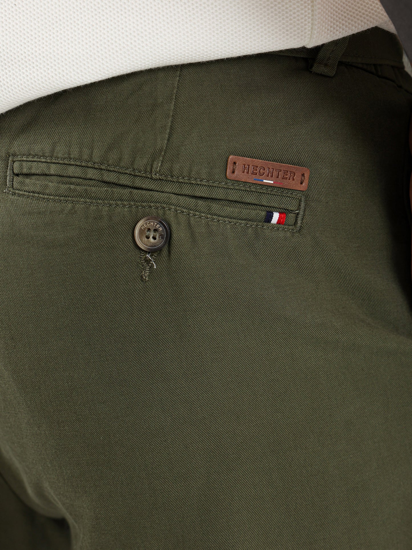 Cargo Belt Pressed Crease Pants