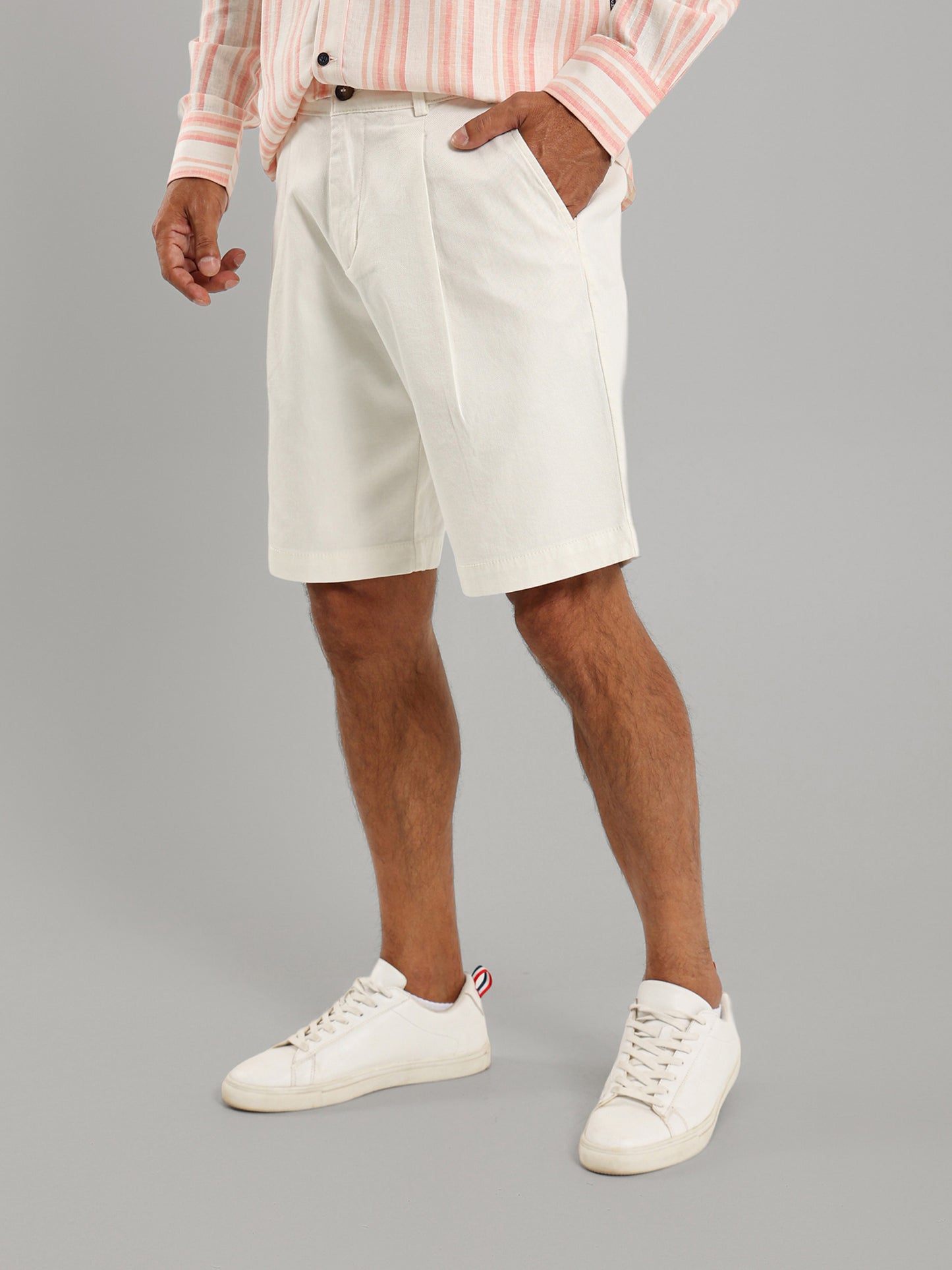 Pleated Shorts