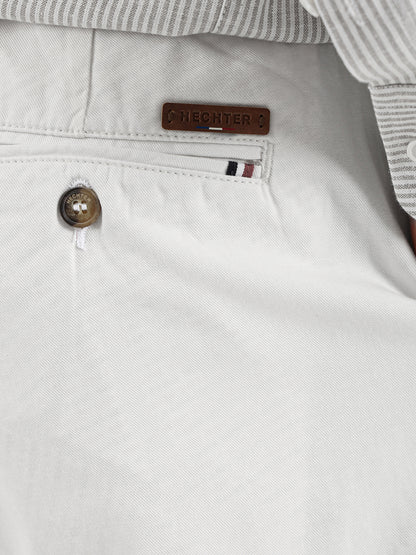 Front Pleats Shorts with Zip Secure Pocket