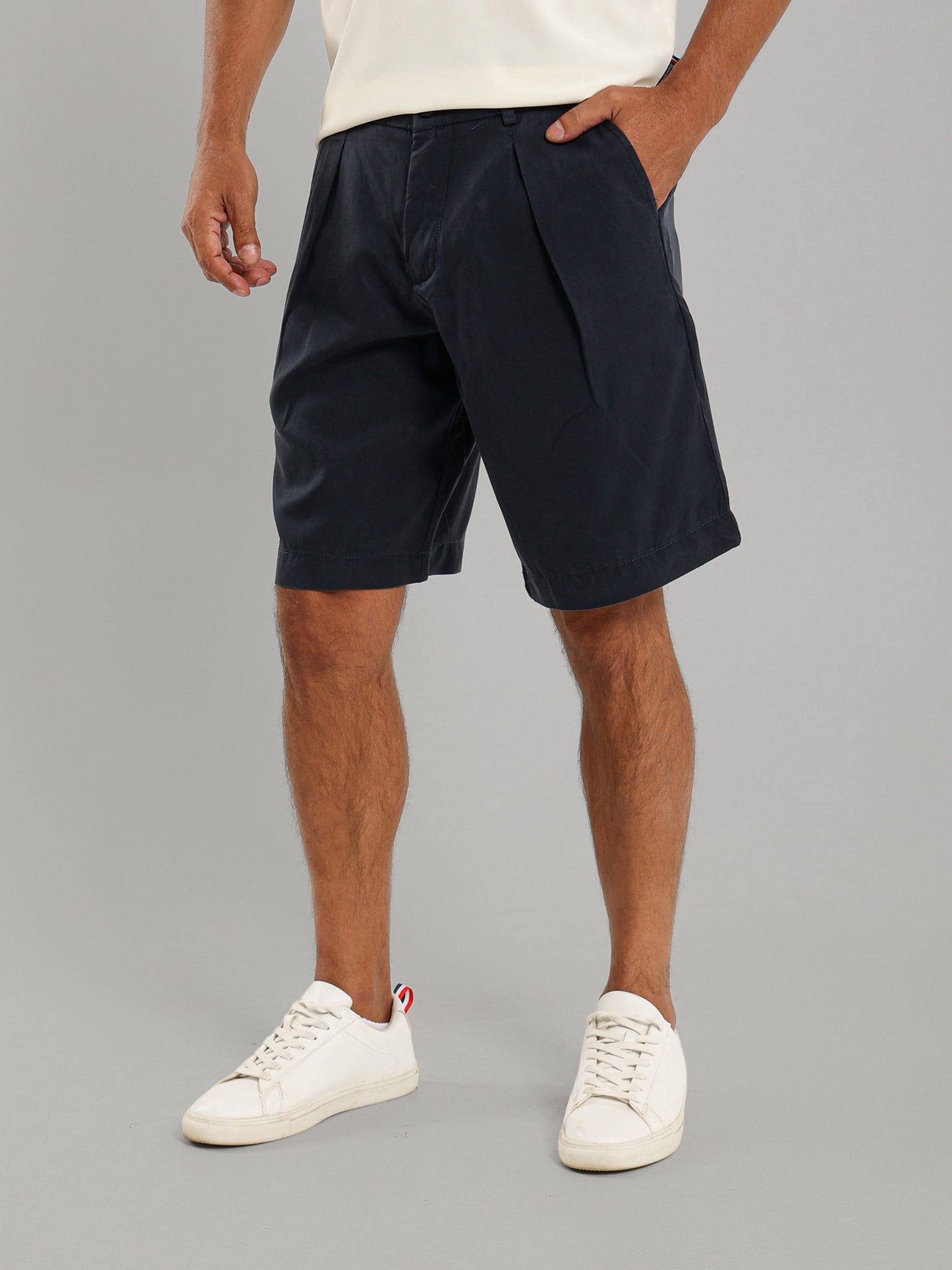 Pleated Shorts