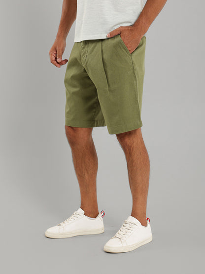Pleated Shorts