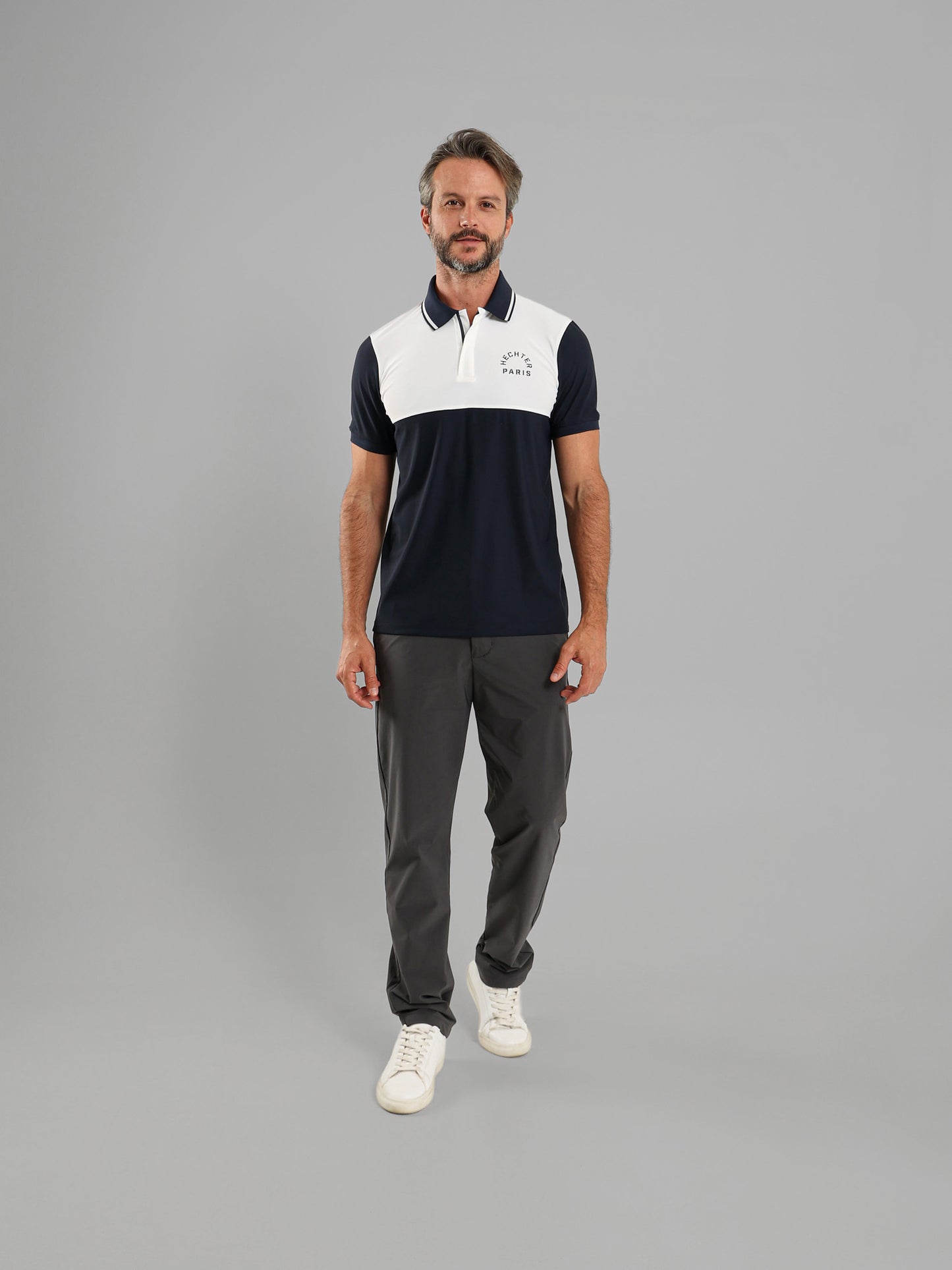 Zip Placket Polo
