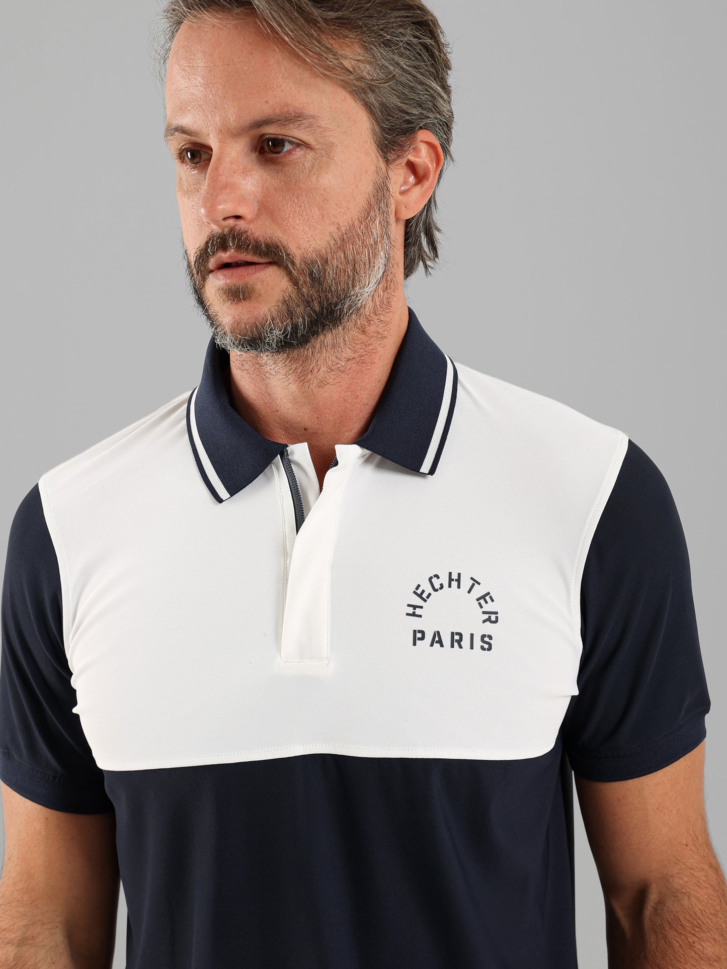 Zip Placket Polo
