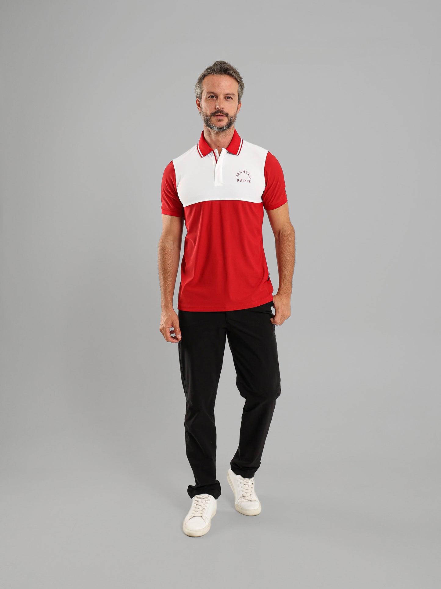 Zip Placket Polo
