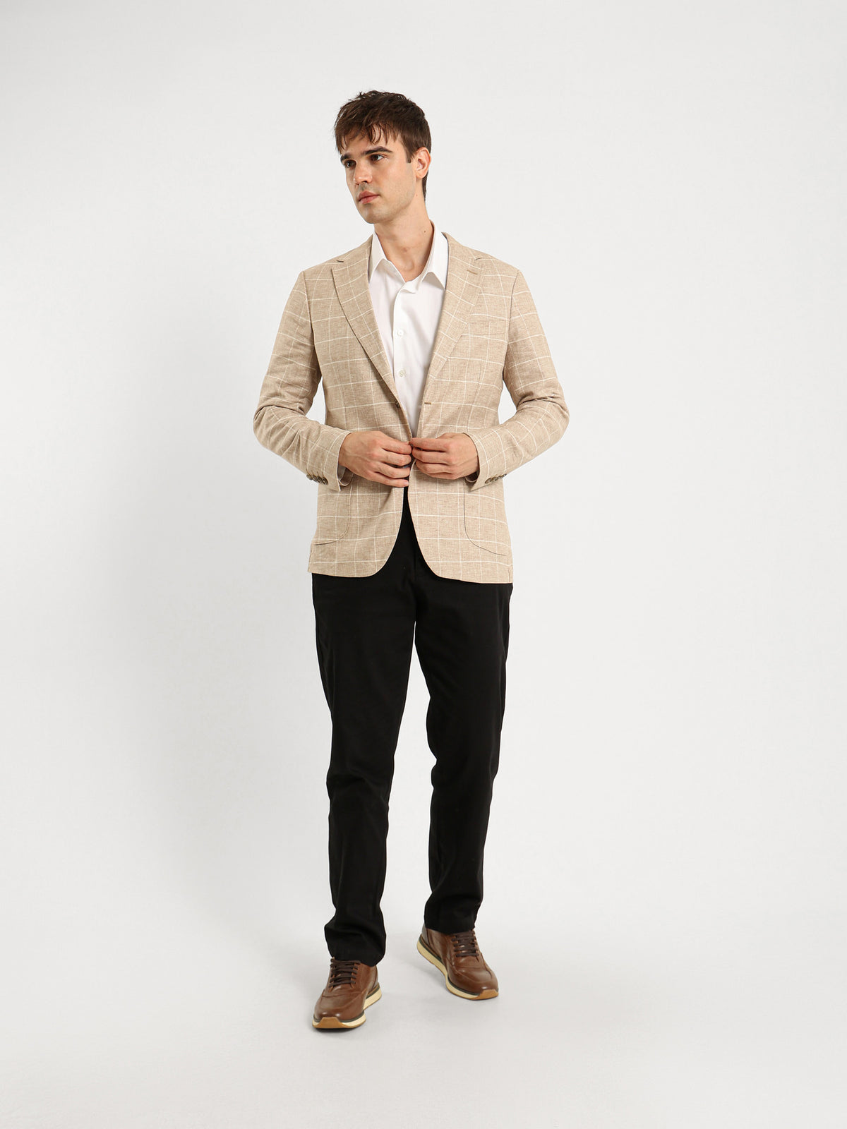 Patch Pocket Half-Lined Blazer