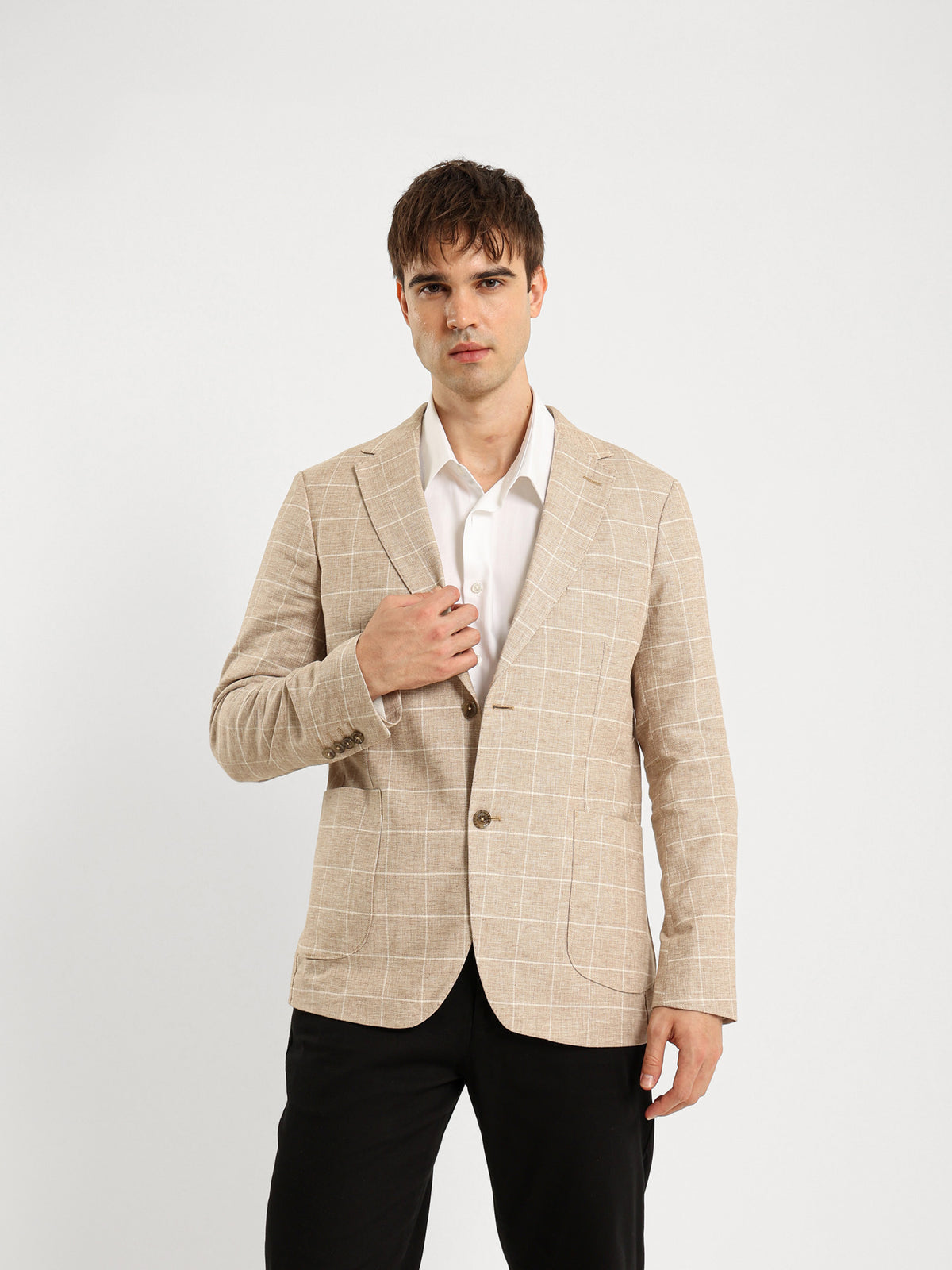 Patch Pocket Half-Lined Blazer