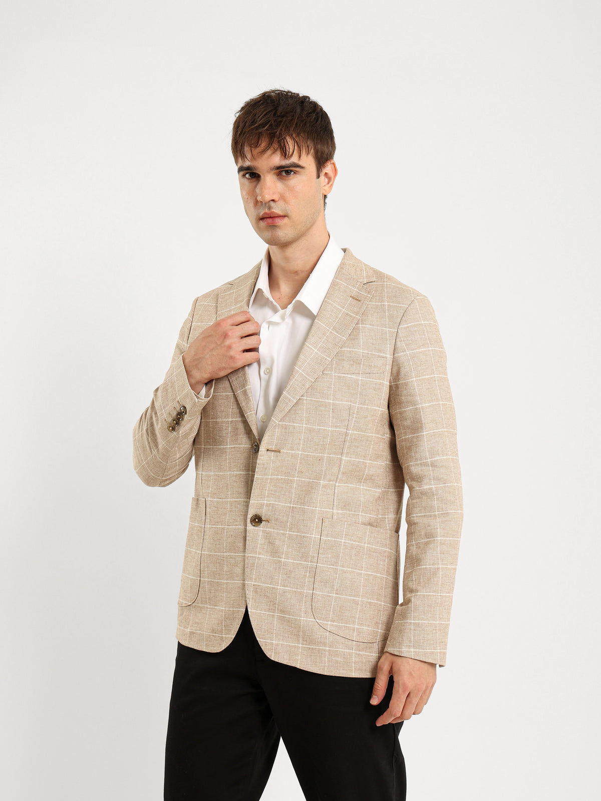 Patch Pocket Half-Lined Blazer